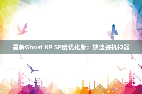 最新Ghost XP SP度优化版：快速装机神器